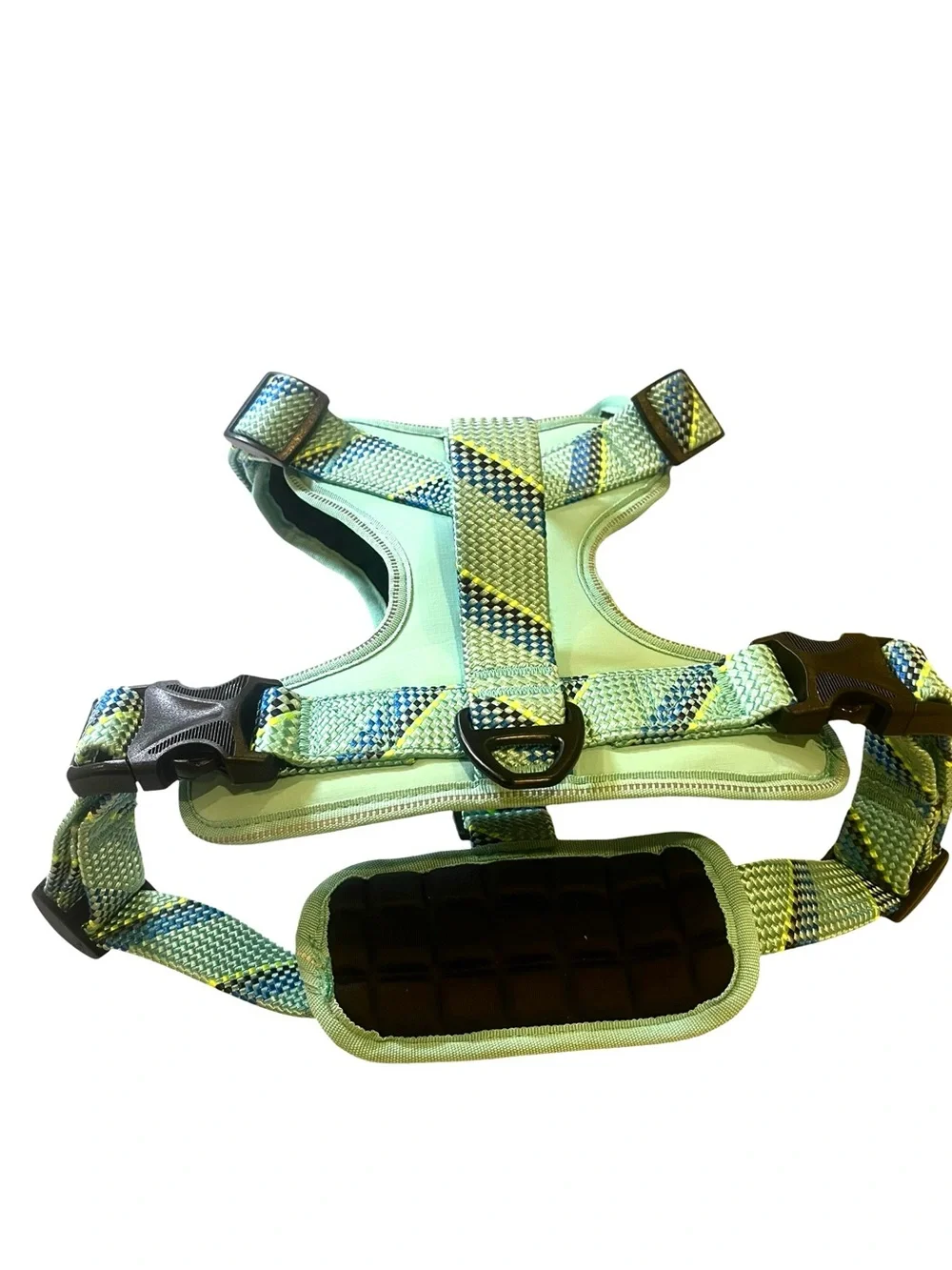 Arcadia Trail Mint Green Quick Dry Padded Dog Harness New